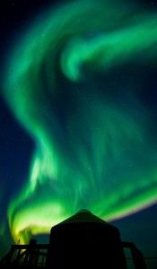 Northern Lights at Seal River on Hudson Bay Northern Lights at Seal River on Hudson Bay