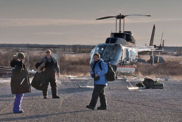 Hudson Bay Helicopter, Churchill, Manitoba Hudson Bay Helicopter, Churchill, Manitoba