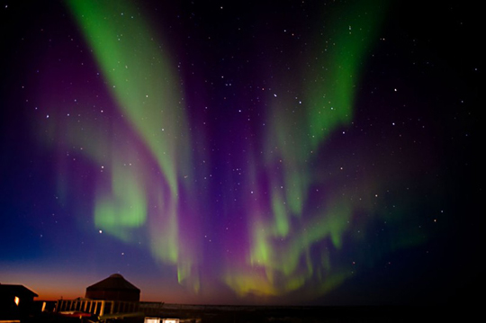 Northern Lights at Seal River Lodge, Manitoba, Canada Aurora Borealis / Northern Lights at Seal River Lodge, Manitoba, Canada