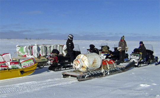 Cat Train team relaxing before doing battle with the tundra. Cat Train team relaxing before doing battle with the tundra.