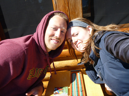 Karli and Riley at North Knife Lake Lodge