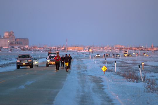 Polar Bear Marathon 2013 Start Polar Bear Marathon 2013 Start