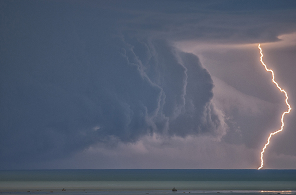 Storm over Nanuk. Storm over Nanuk.