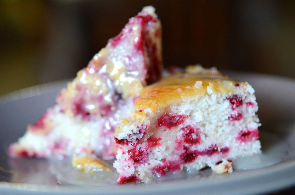 Cranberry Cake With Butter Sauce Recipe