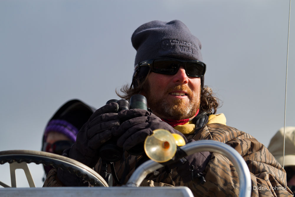 Churchill Wild Polar Bear Guide Andy McPherson. Didrik Johnck photo.