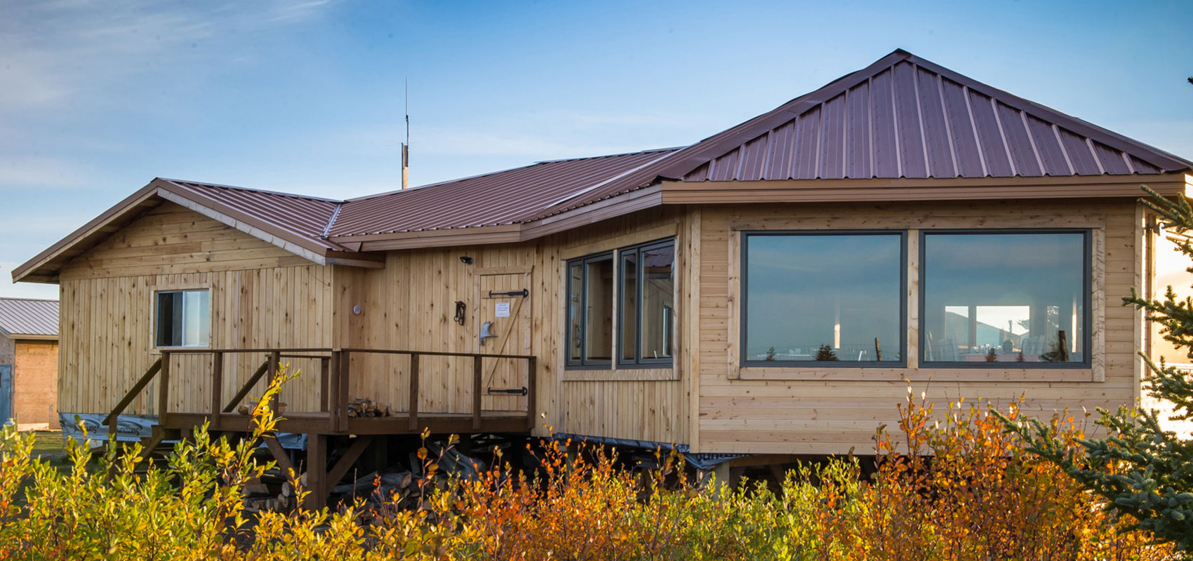Nanuk Polar Bear Lodge. Deep in the heart of polar bear country.